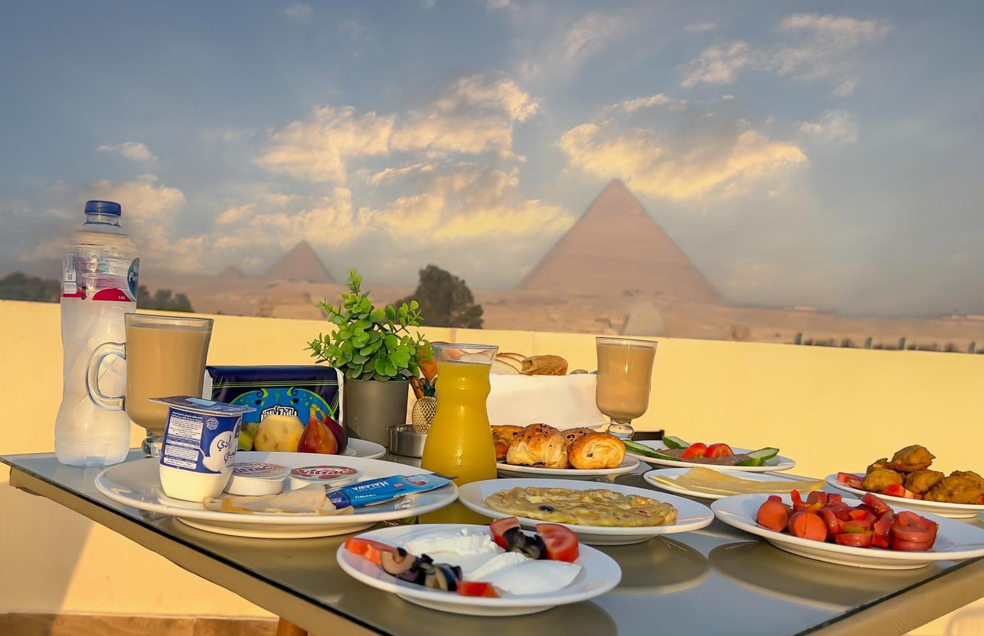 Giza Pyramids Inn Kafret el-Gabal Exterior foto